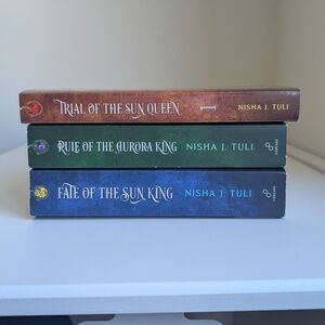 Nisha J. Tuli Set - Artefacts of Ouranos books 1-3 Paperbacks